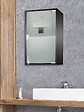 MP GLASS - Armoire pharm genoa black 50x30x15 cm - vignette