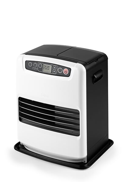 QLIMA - Poêle à pétrole électronique - Acier - Qlima SRE 4035 C - Blanc mat - 3500 W - large