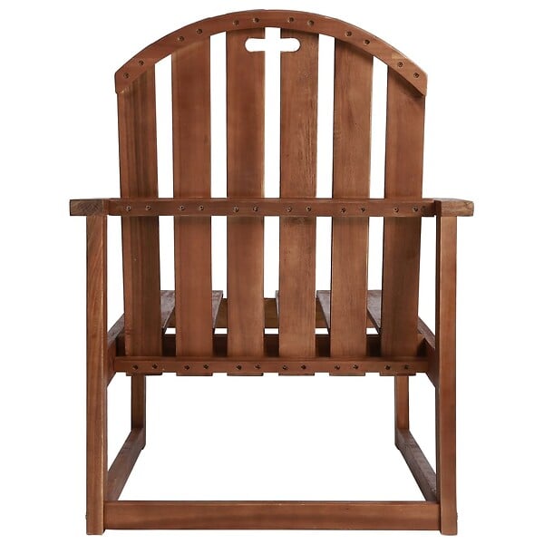 VIDAXL - vidaXL Chaises de jardin lot de 2 Bois d'acacia solide - large
