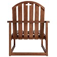 VIDAXL - vidaXL Chaises de jardin lot de 2 Bois d'acacia solide - vignette