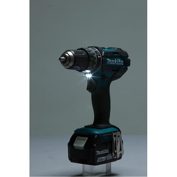 MAKITA - Perceuse visseuse à percussion MAKITA DHP482Z 18 V Li-ion Ø 13 mm (vendu sans batterie) - large
