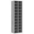 VIDAXL - vidaXL Meuble à  chaussures Sonoma gris 54x34x183 cm Bois d'ingénierie - vignette