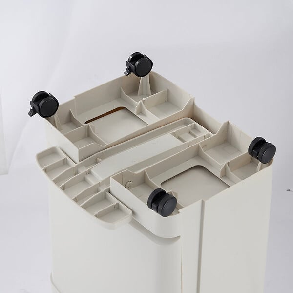KITCHEN MOVE - Poubelle tri sélectif avec roulettes VALORIS 45L - large
