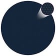 VIDAXL - vidaXL Film solaire de piscine flottant PE 488 cm Noir et bleu - vignette