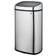 KITCHEN MOVE - Poubelle push inox CITY argent 58L - vignette
