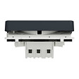 SCHNEIDER - Bouton-poussoir porte-etiquette IP55 IK08 - Composable - Gris - Mureva Styl - vignette