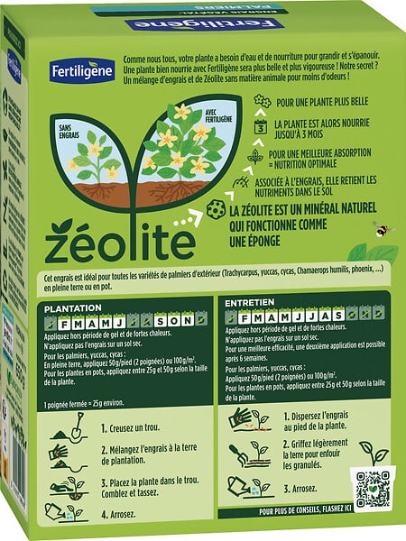 FERTILIGEN - FERTILIGENE Engrais Végétal des Palmiers UAB 650 g - large