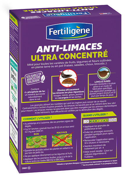 FERTILIGEN - Granulés anti-limaces Ultra-Concentré - 1000m² - large