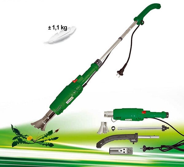 RIBIMEX - Désherbeur électrique 2000 W longueur min.46cm max.106cm - large