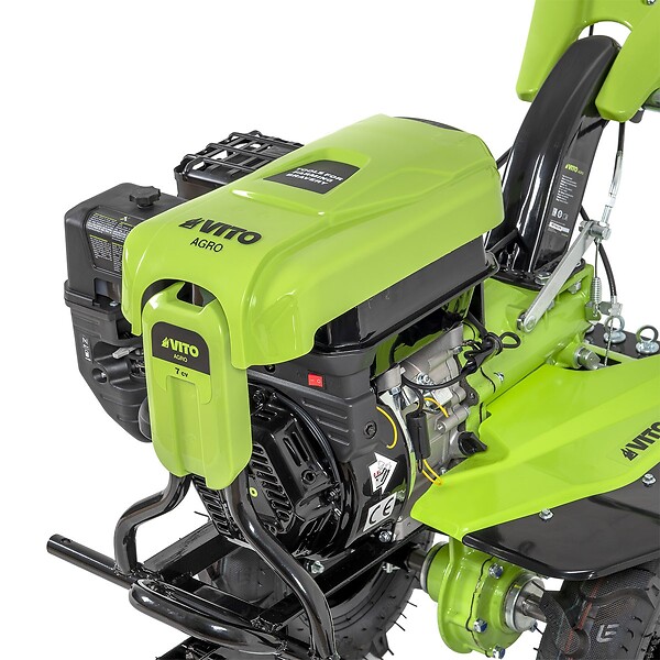 VITO - Motoculteur à essence 7CV 4T 5200W 212 cm3 Motobineuse avec Fraises et Butteur VITO - large