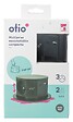 OTIO - Bloc multiprise escamotable polycarbonate Noir 100mm - vignette