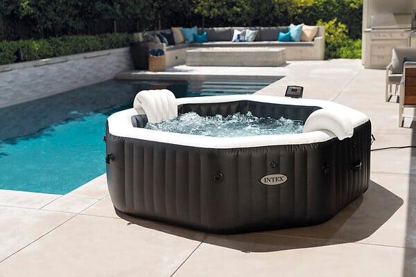 INTEX - Spa gonflable Carbone - 6 places - large