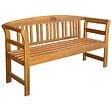VIDAXL - vidaXL Banc de jardin 157 cm Bois d'acacia solide - vignette