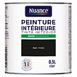 NUANCE - Peinture Bicouche - Noir - Satin - 0.5L - vignette