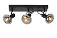 LUCIDE - MADEE Spot plafond-Noir-3xE14-25W-Métal - vignette