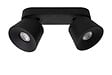 LUCIDE - TRIGONO Spot plafond-Noir-2xGU10-50W-Métal - vignette