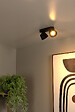 LUCIDE - TRIGONO Spot plafond-Noir-2xGU10-50W-Métal - vignette