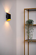 LUCIDE - Applique murale aluminium DILETTA Noir 40W - vignette