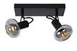 LUCIDE - MADEE Spot plafond-Noir-2xE14-25W-Métal - vignette