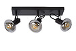 LUCIDE - MADEE Spot plafond-Noir-3xE14-25W-Métal - vignette