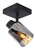 LUCIDE - Spot plafond orientable métal ALION Noir 25W - vignette