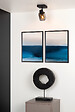LUCIDE - Spot plafond orientable métal ALION Noir 25W - vignette