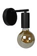 LUCIDE - LEANNE Applique mur.-Noir-1xE27-40W-Métal - vignette