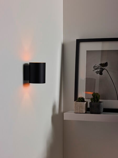 LUCIDE - XERA Applique mur.-Noir-Ø8-1xG9-42W-Alumin. - large