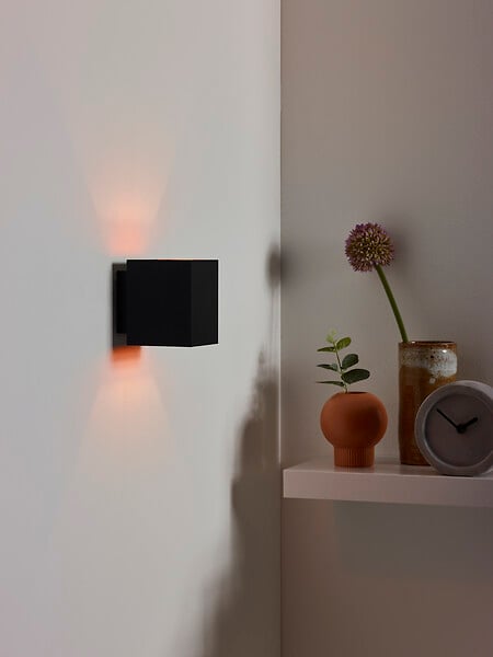 LUCIDE - Applique murale en aluminium XERA - Noir - 1xG9 42W - large