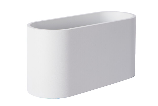 LUCIDE - XERA Applique mur.-Blanc-1xG9-42W-Alumin. - large