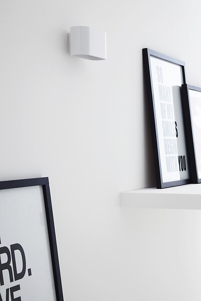 LUCIDE - XERA Applique mur.-Blanc-1xG9-42W-Alumin. - large