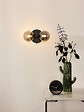 LUCIDE - Applique murale acier Tycho Noir 2x28W - vignette