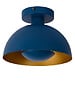 LUCIDE - Plafonnier en acier - SIEMON - Bleu - 1xE27-40W - vignette