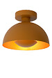 LUCIDE - Plafonnier - Acier - SIEMON - Jaune Ocre - E27 40W - vignette