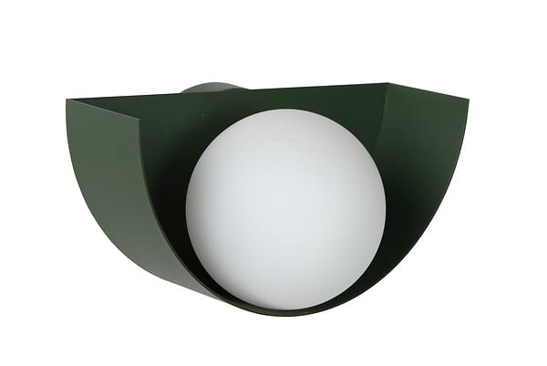 LUCIDE - Applique murale acier Benni Vert 28W - large