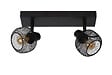 LUCIDE - Spot plafond métal MAREN Noir 2xE14 25W - vignette