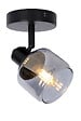 LUCIDE - Spot plafond métal BJORN - Noir - Culot E14 40W - vignette