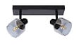 LUCIDE - BJORN Spot plafond-Noir-2xE14-40W-Métal - vignette