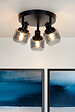 LUCIDE - BJORN Spot plafond-Noir-Ø38-3xE14-40W-Métal - vignette