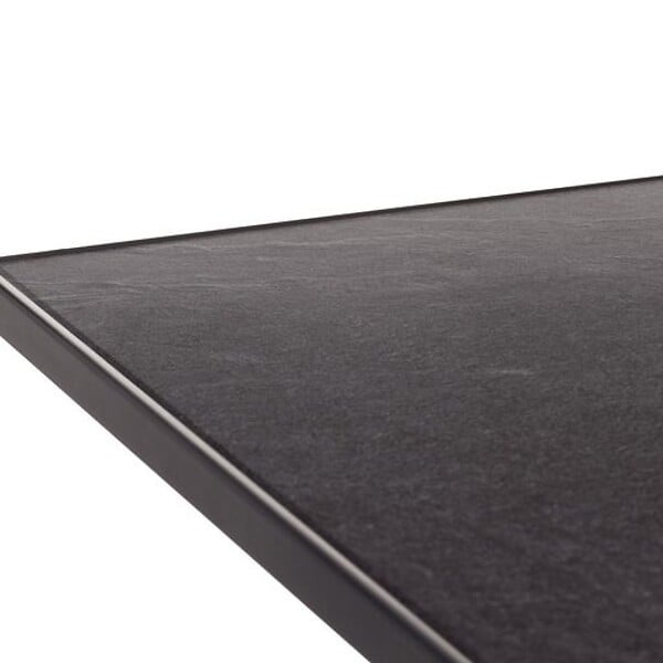 CENTRALE BRICO - Table pliante 165 x 95 cm, plateau Vivodur® anthracite, structure gris clair - large