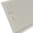 STANO - Receveur de douche 90 x 140 cm extra plat gris SALVI en SoliCast® surface ardoisée - vignette