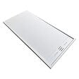 STANO - Receveur de douche 90 x 120 cm extra plat blanc SALVI en SoliCast® surface ardoisée - vignette