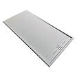 STANO - Receveur de douche 90 x 160 cm extra plat gris SALVI en SoliCast® surface ardoisée - vignette