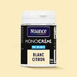 NUANCE - Testeur peinture MonoCrème - Blanc citron - Mat - 50ml - vignette