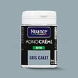 NUANCE - Testeur peinture MonoCrème - Gris galet - Satin - 50ml - vignette