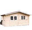 HABRITA - Abri de jardin bois Nancy - L.500xl.400cm - vignette