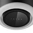 CIARRA - Hotte Ilot Central Rond 550m3/h APP Contrôle Fonction Booster Noir CD4838B - vignette