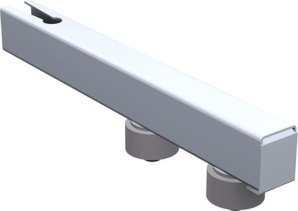 MANTION - Guide à visser réglable inférieur 1092V MANTION SA - 2 Olives Zytel - Ø45 mm - 1092V - large