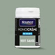 NUANCE - Testeur peinture MonoCrème - Vert sauge - Mat - 50ml - vignette
