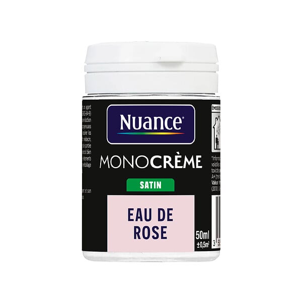 NUANCE - Testeur peinture MonoCrème - Eau de rose - Satin - 50ml - large